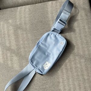 Lululemon Athletica Blue Crossbody Bag with Adjustable Strap